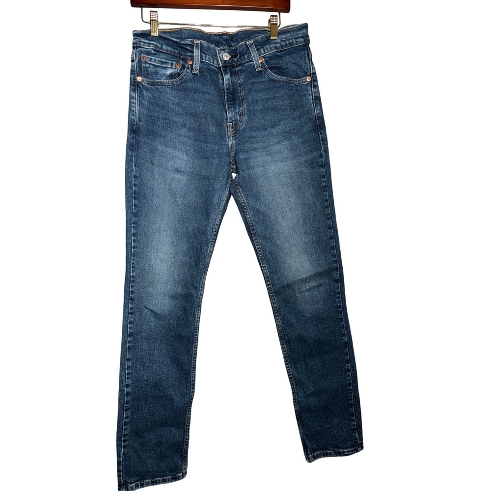 Levis 511 Slim Fit Jeans Mens 32 Denim Medium Wash Y2k 90s Leisure Casual